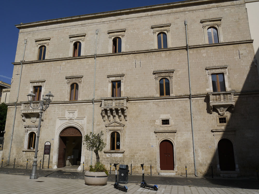 Palazzo Granafei-Nervegna, Brindisi - exterior view