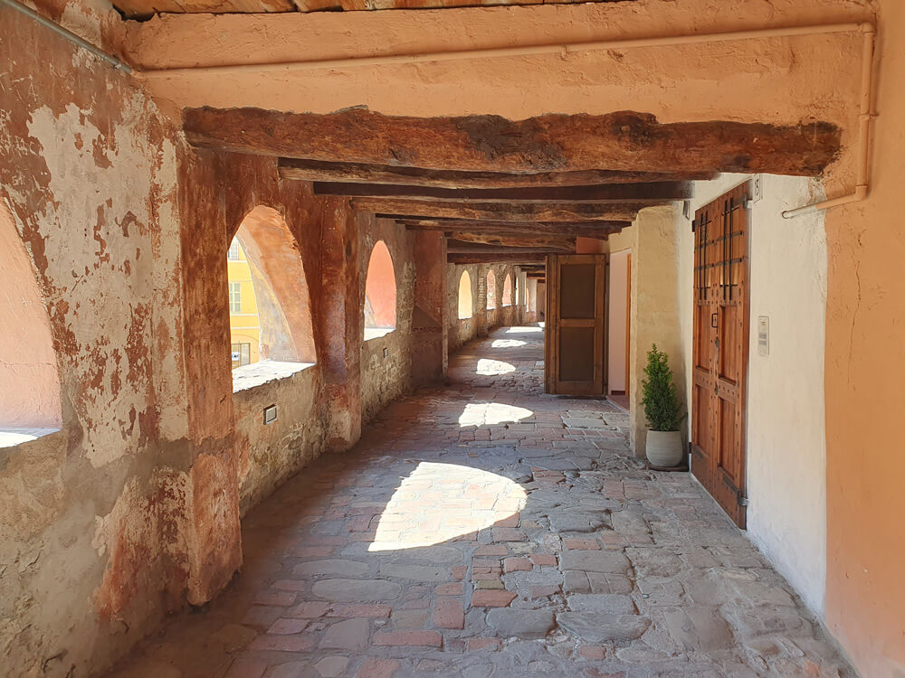 View of the covered passageway, Via degli Asini, Brisighella