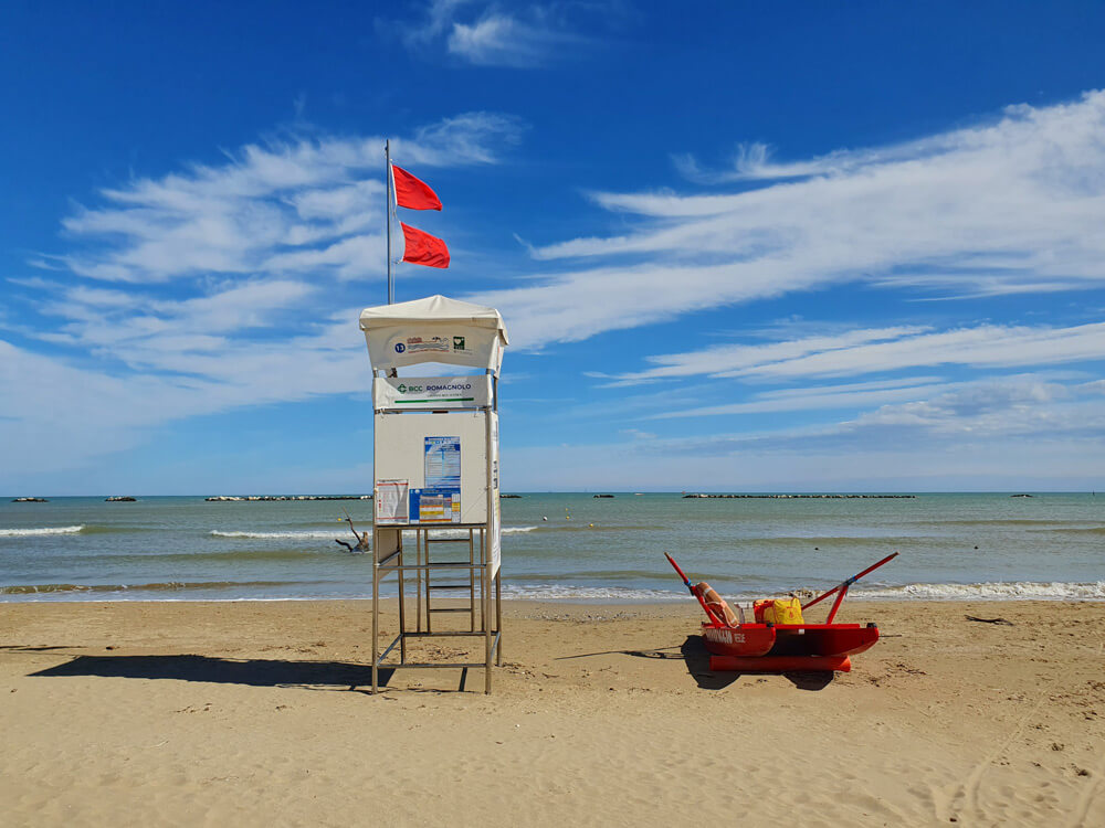 Beach and sea, Cesenatico